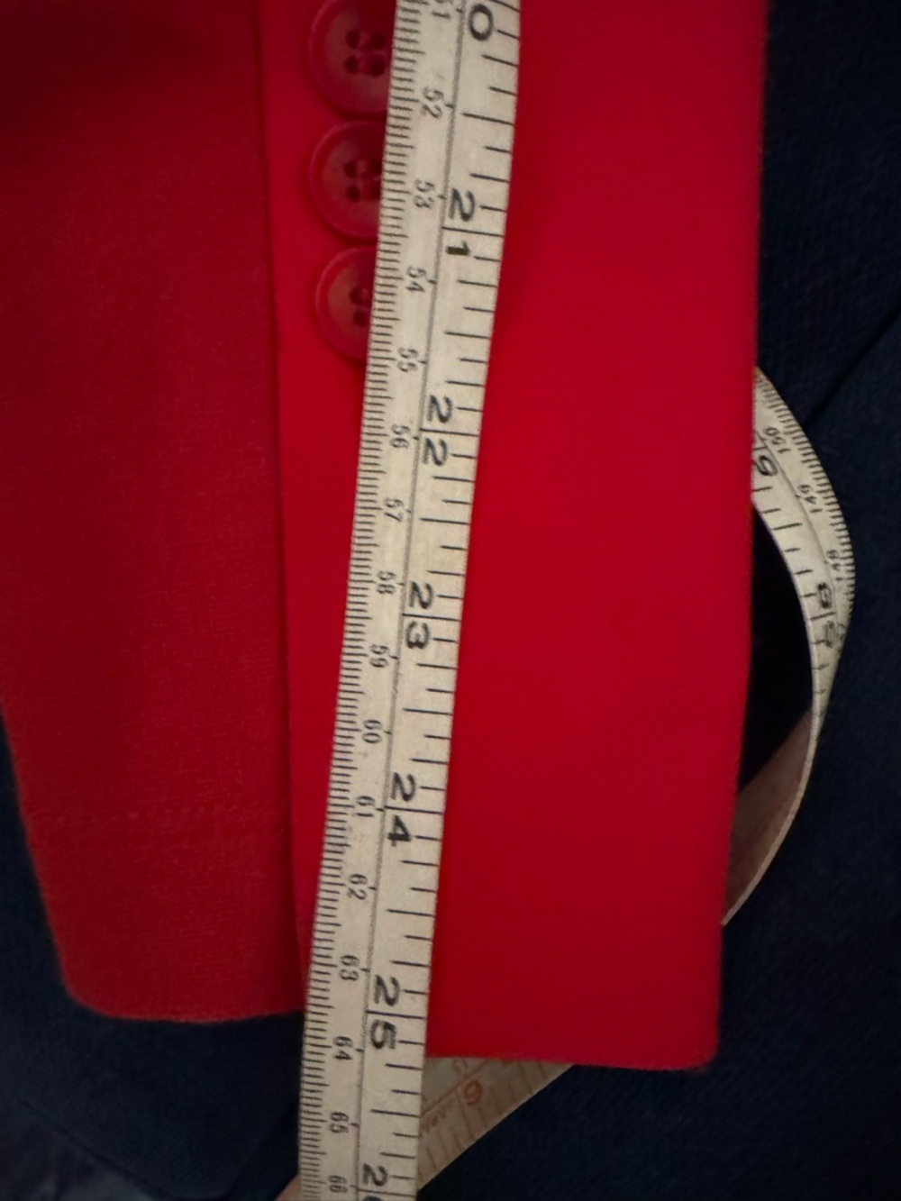 BCBGMAXAZRIA Abree Red Draped Shawl Open-Front Blazer - Picture 5 of 8